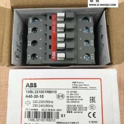 ABB 交直流，AF50-30-11*100-250V AC/DC 现货