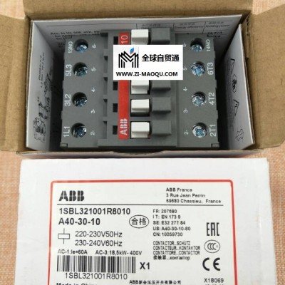 ABB 交直流，AF300-30-11*48-130V AC/DC 接触器