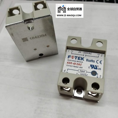 台湾阳明FOTEK  KSR-40DA KSR-40DAH可控硅模块 单项固态继电器40A