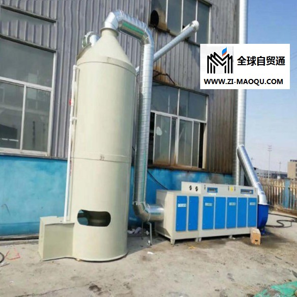 喷漆环保设备 PP洗涤塔 废气吸收塔 废气处理设备 酸雾净化器 喷淋塔  PP喷淋塔