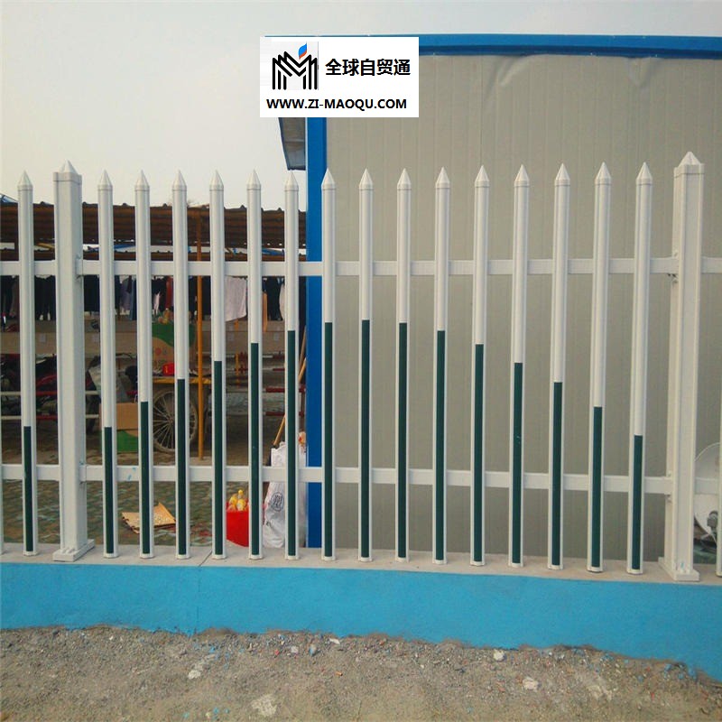 pvc塑钢护栏 幼儿园PVC护栏小区隔离防护围栏庭院栅栏塑钢防护栏峰尚安护栏