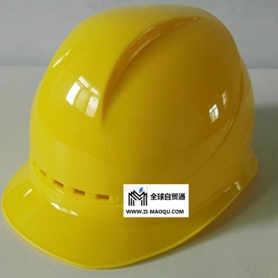 透气V型加厚安全帽  abs玻璃钢安全帽  v型透气安全帽